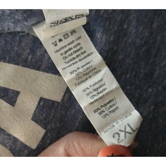 Deep Eddy Vodka Day Drink T-shirt Mens Size 2X XXL Light Blue Soft Threadfast - Picture 6 of 10